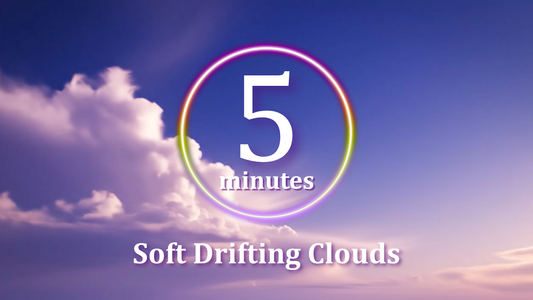 ⏳ 5 Minute Timer with Relaxing Clouds, Calming Music & Gentle Alarm Innerpeaceful One