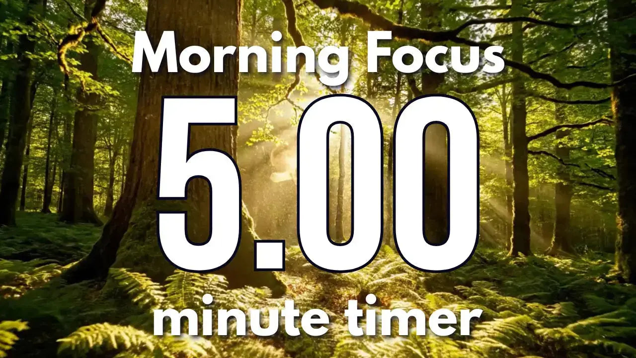 💛 5 Minute Classroom Timer | Sunrise Focus & Relaxing Music Innerpeaceful One
