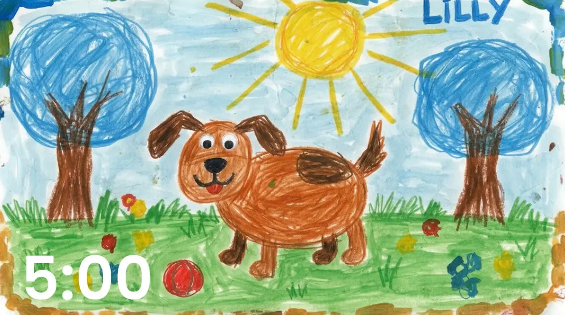 Animated Custom Classroom Timer from Students Drawings Innerpeaceful One