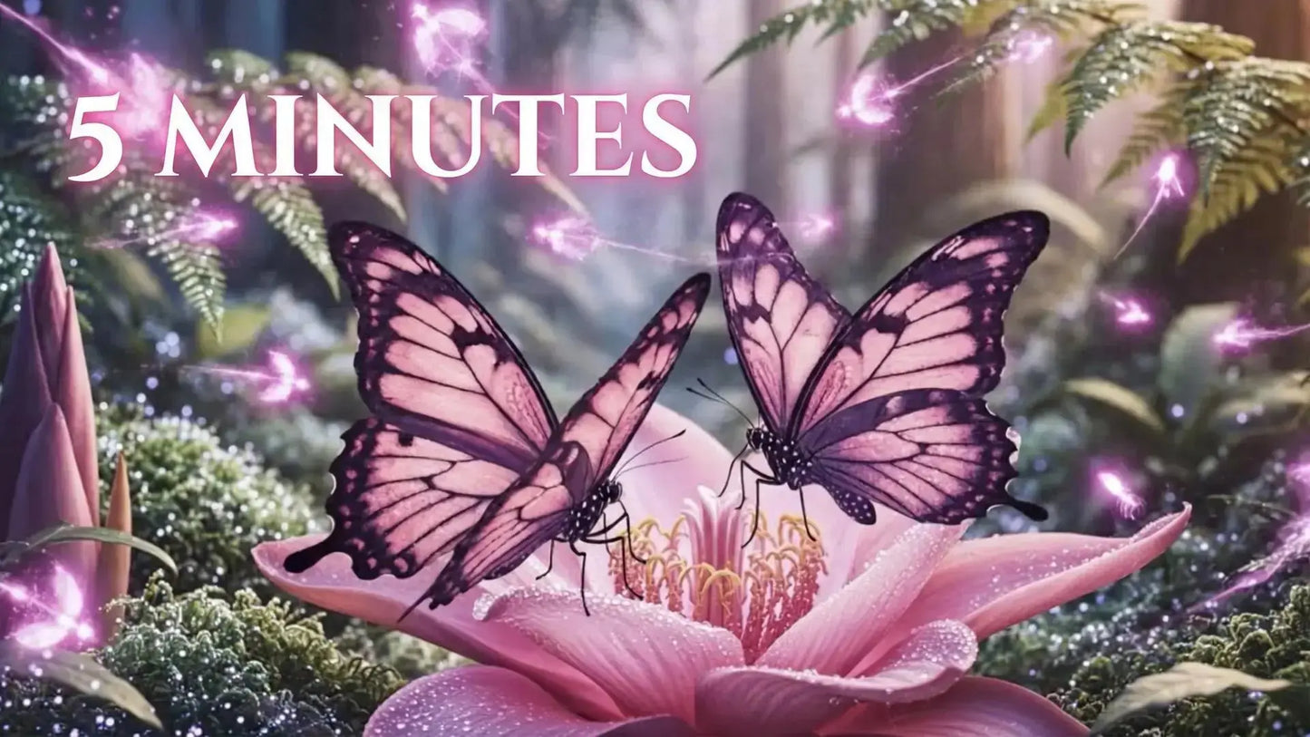 5 Minute Self Care Timer | Soft Pink Relaxation & Calm Music Innerpeaceful One